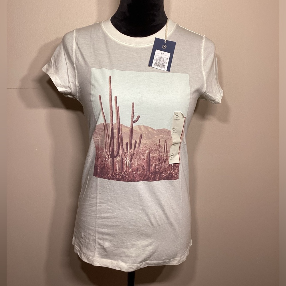 Universal Thread Crew Neck Cactus T-Shirt Size XS